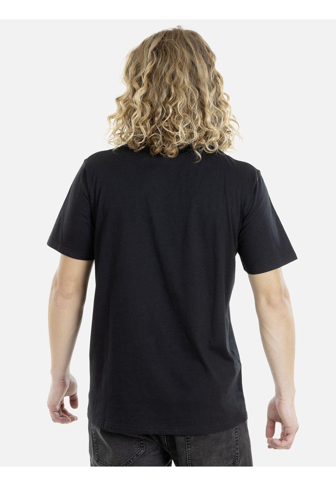 Polera M/C Hombre Maui 5P391-MI21 Negro-1