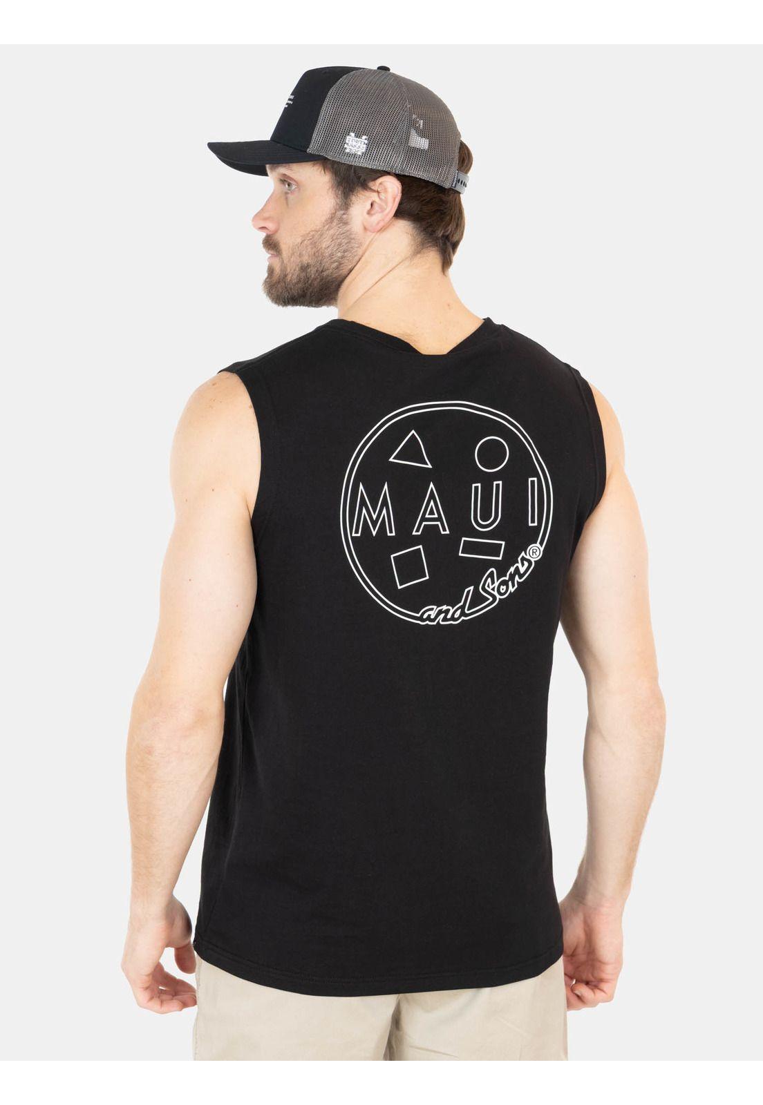Polera UVP Costa Negro Hombre Maui And Sons-1