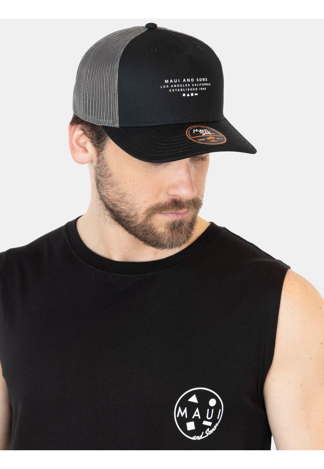Polera UVP Costa Negro Hombre Maui And Sons-2