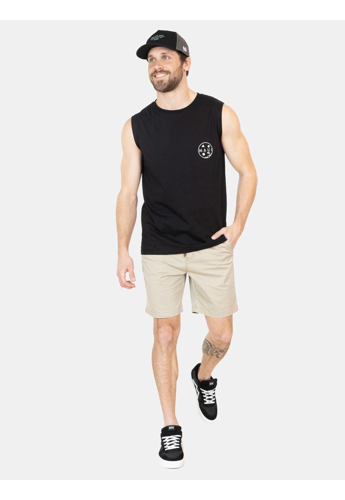 Polera UVP Costa Negro Hombre Maui And Sons-3