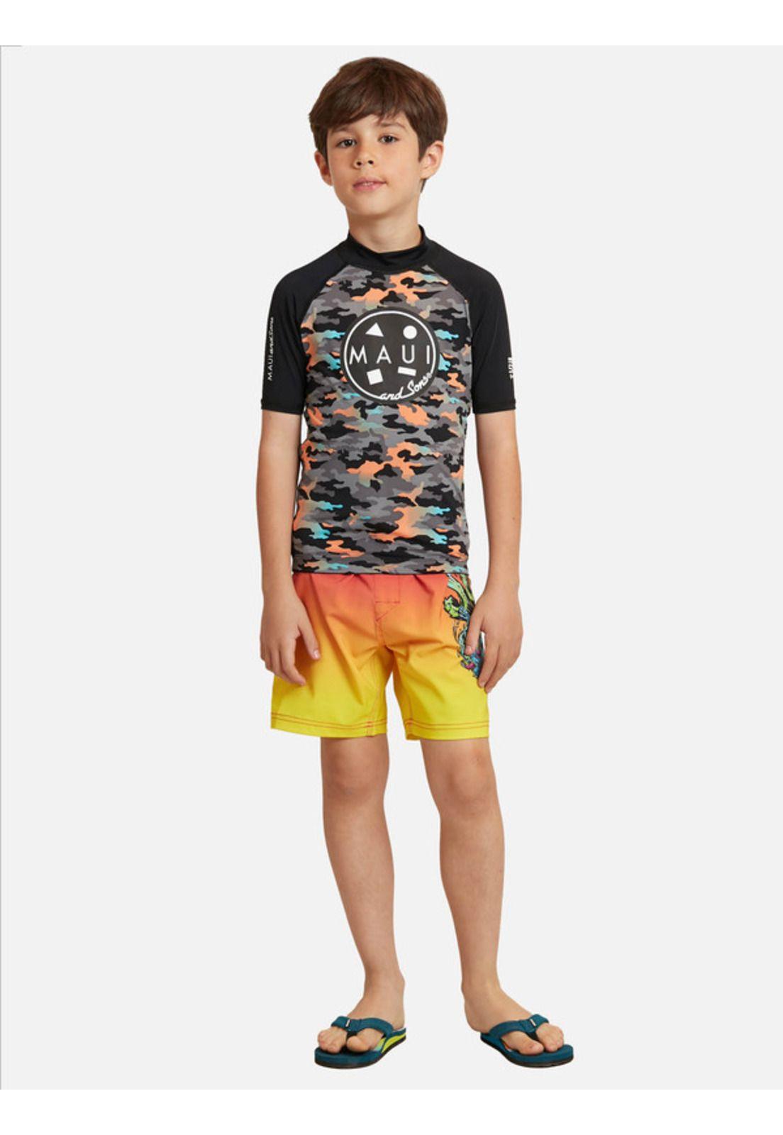Polera Sin Nombre De Fantasia Niño Multicolor Maui And Sons-3