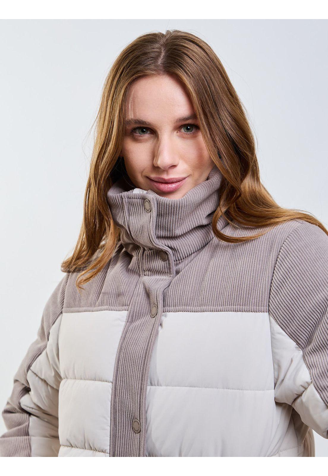 Parka Rose Dust Beige Mujer Maui And Sons-3