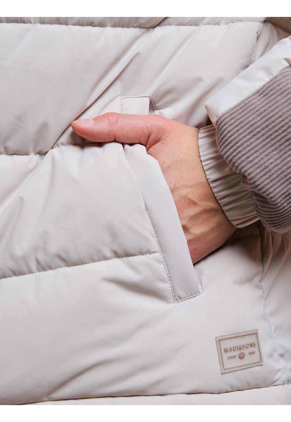 Parka Rose Dust Beige Mujer Maui And Sons-5