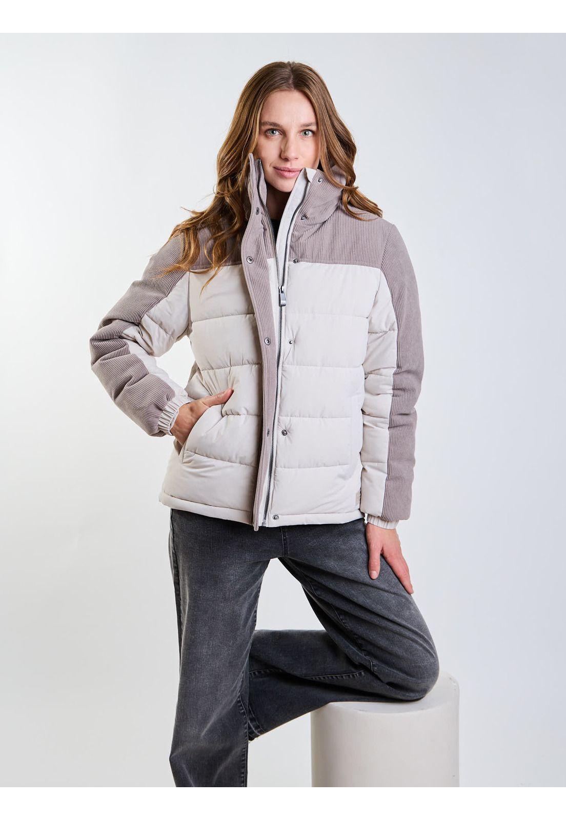 Parka Rose Dust Beige Mujer Maui And Sons-7