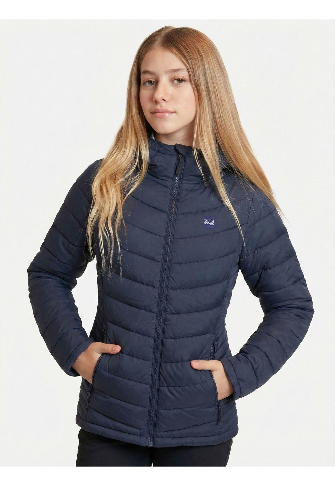 Parka Escolar Neowave Azul Mujer Juvenil Maui and sons-0