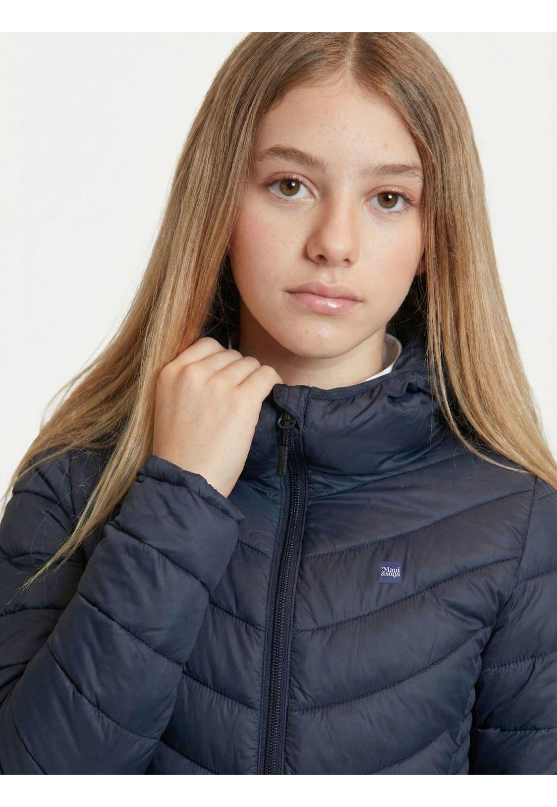 Parka Escolar Neowave Azul Mujer Juvenil Maui and sons-2