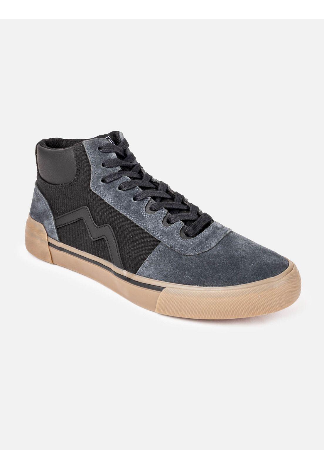 ZAPATILLAS CLASICAS PELE HI HOMBRE MAUI AND SONS | Gris | 40-0