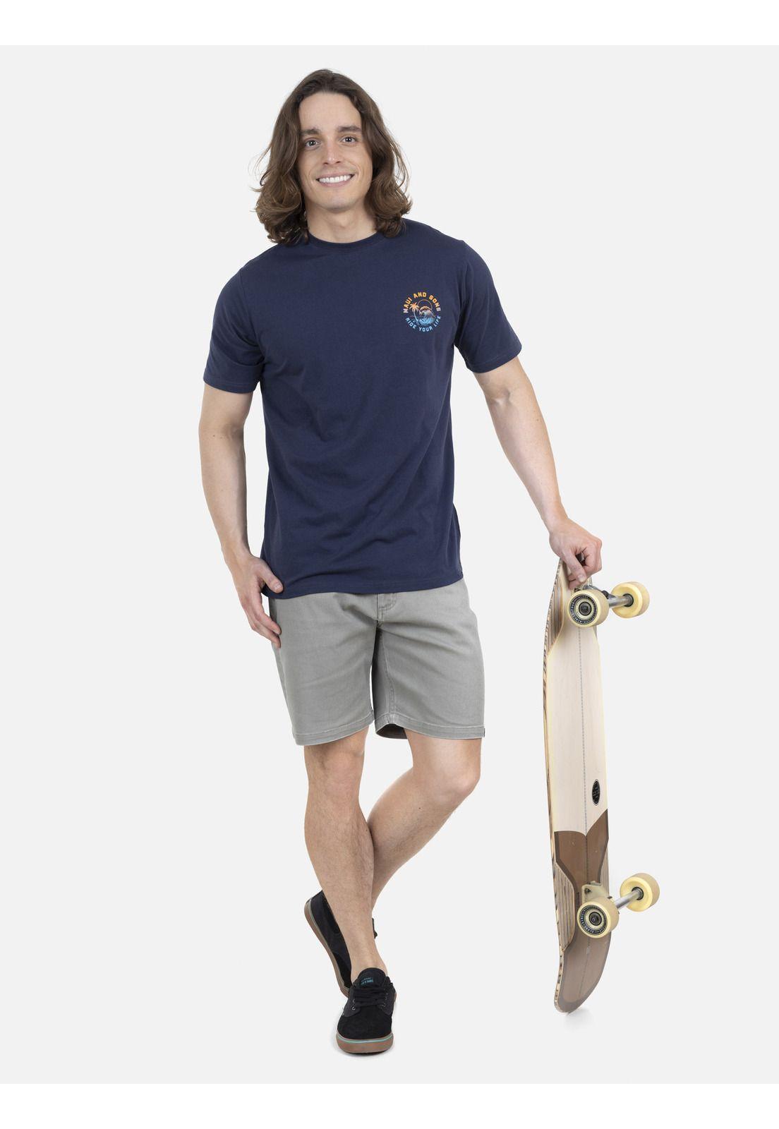 Polera Hombre Azul Oscuro 5P1007-MV22 Maui And Sons-3