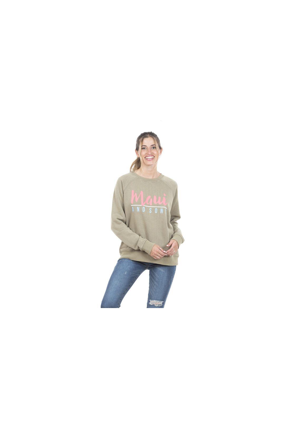 Poleron Mujer Maui 5O890-WI20 Verde-0