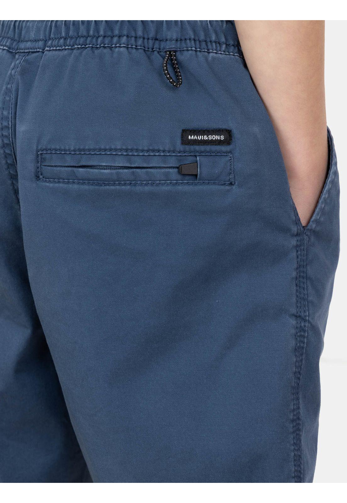 Bermuda Jogger Brivida Celeste Infantil Maui And Sons-2