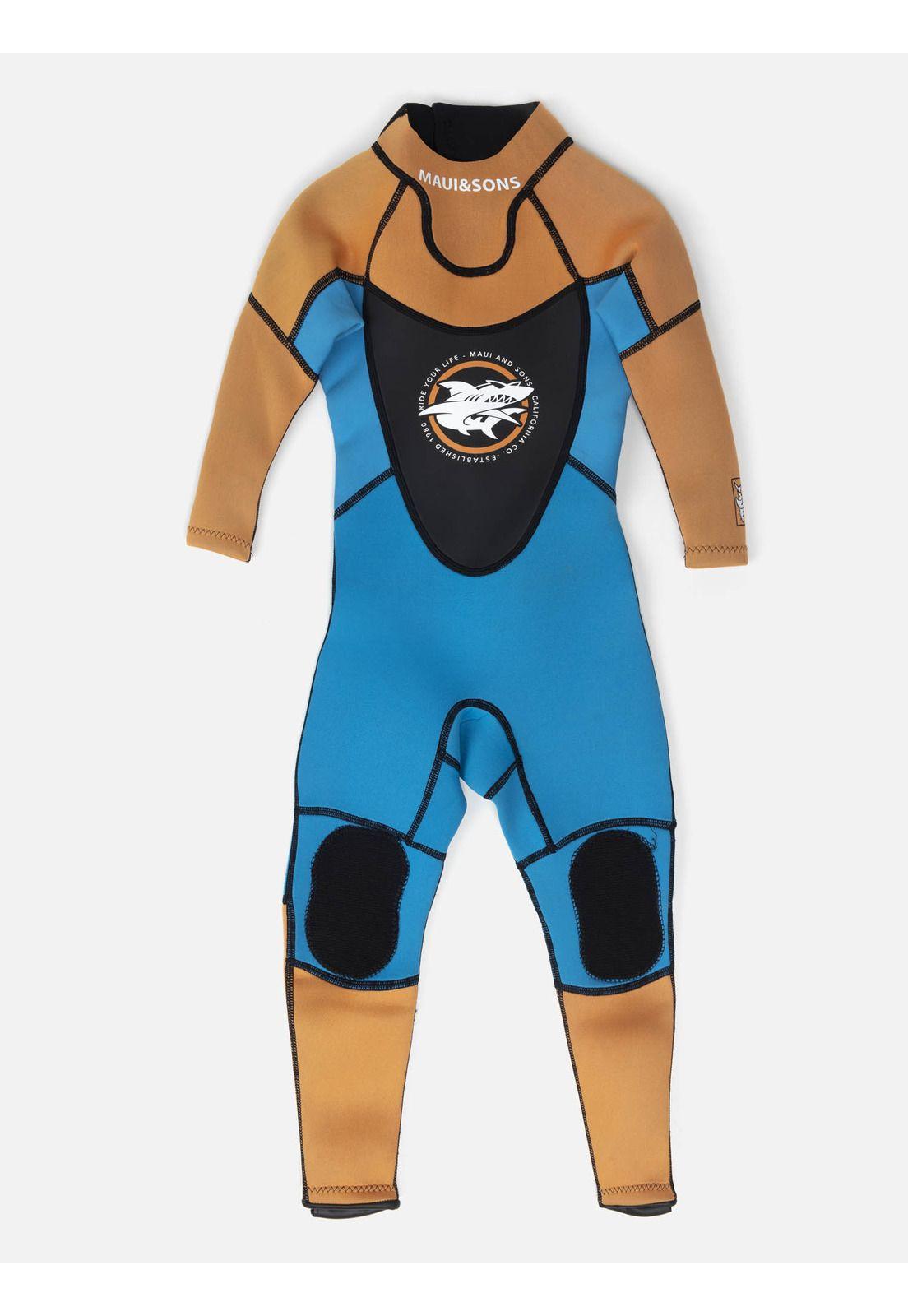 Traje de Agua Niño 5HB1581-KV22 Naranja Maui and Sons-0