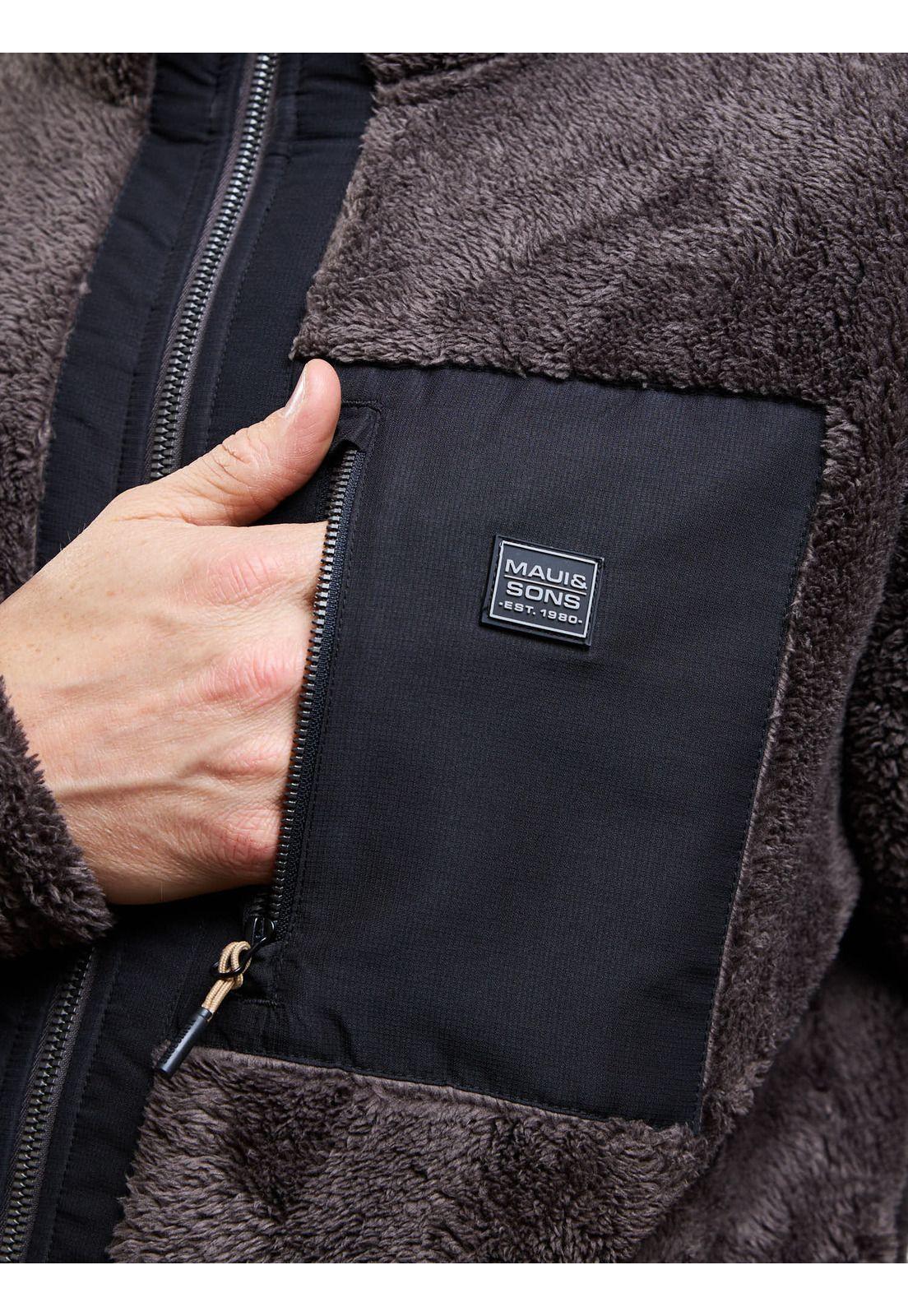 Poleron Chiporro Steelcore Café Hombre Maui And Sons-3