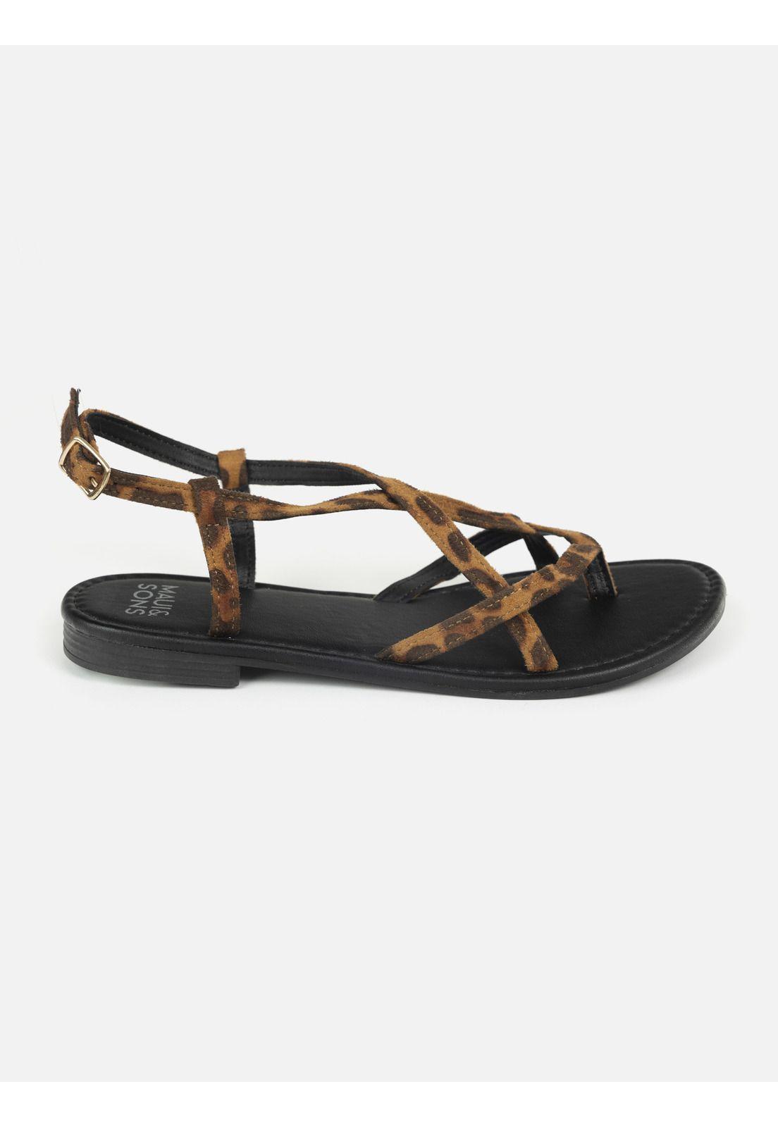 Sandalia Mujer 5S335-WV22 Negro Maui and Sons-0