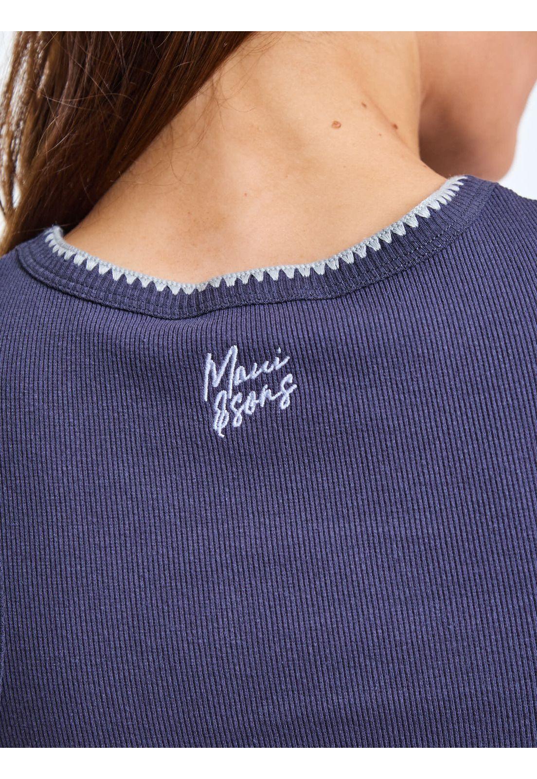 Polera SM Zuri Gris Mujer Maui and Sons-3