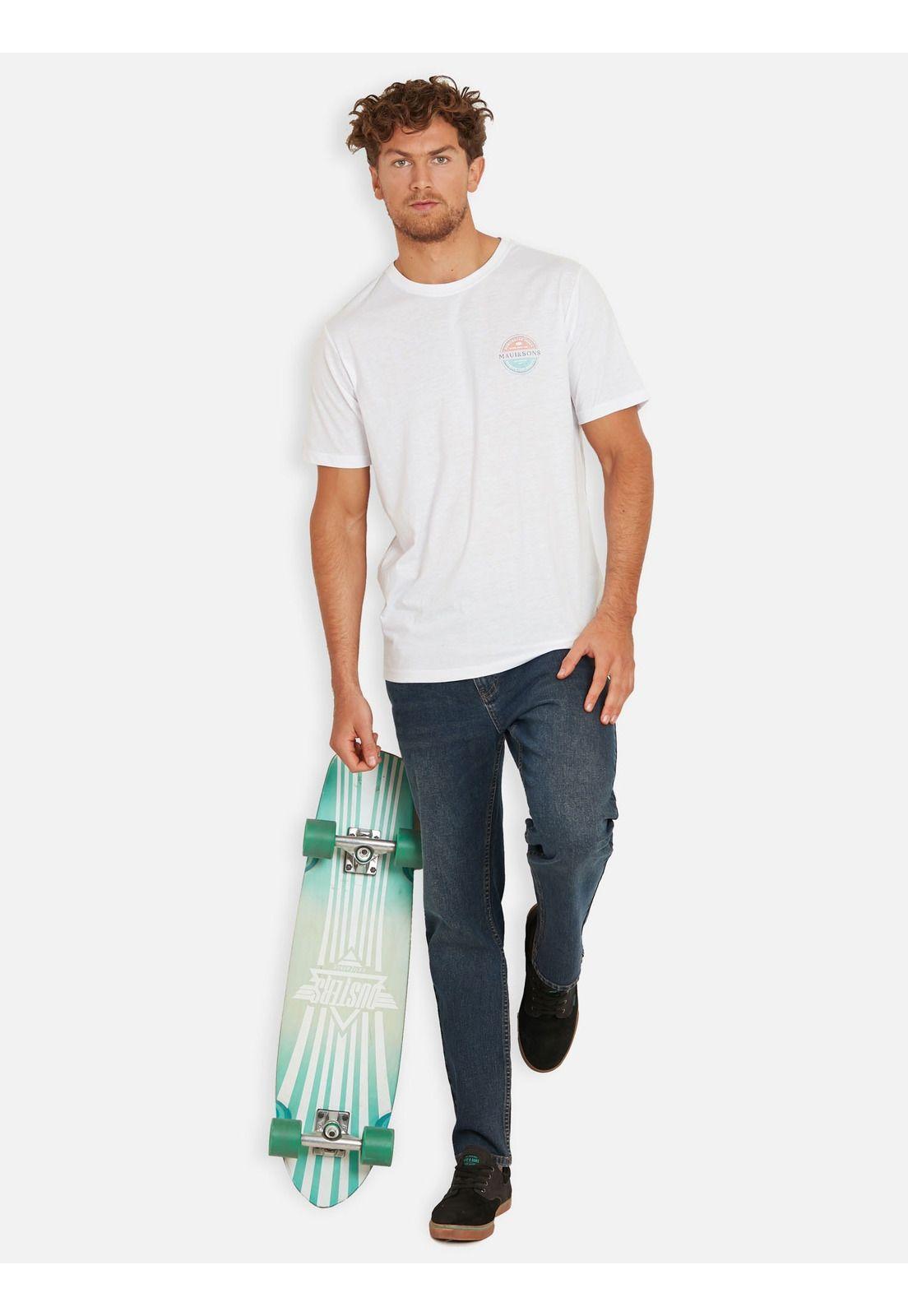 Pantalon Slim Maui Denim Hombre Azul Maui And Sons-3