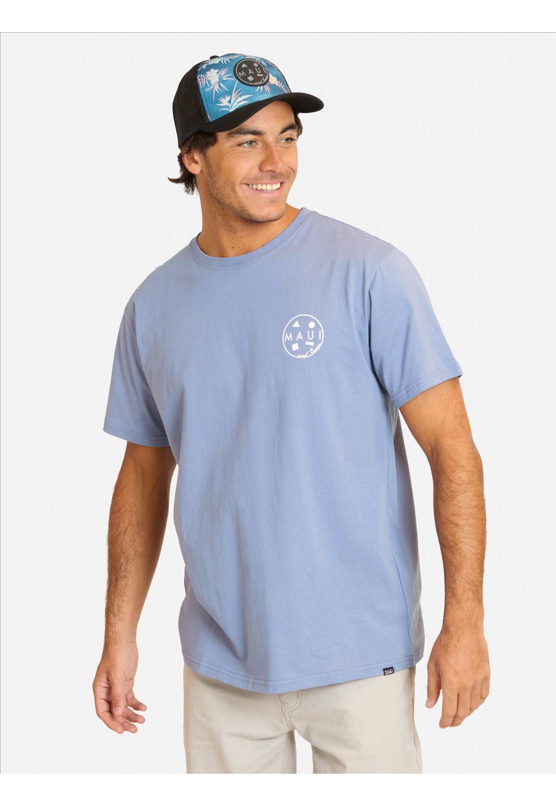 Polera MC Amax Morado Hombre Maui And Sons-0