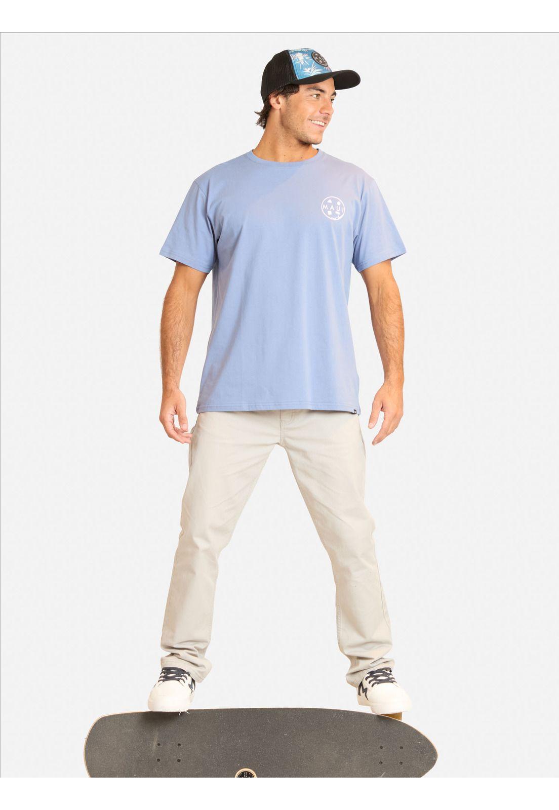 Polera MC Amax Morado Hombre Maui And Sons-3