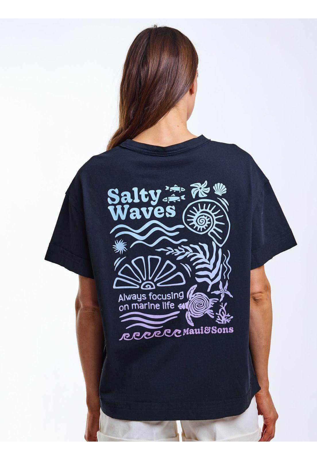 Polera MC Bria Negro Mujer Maui and Sons-1
