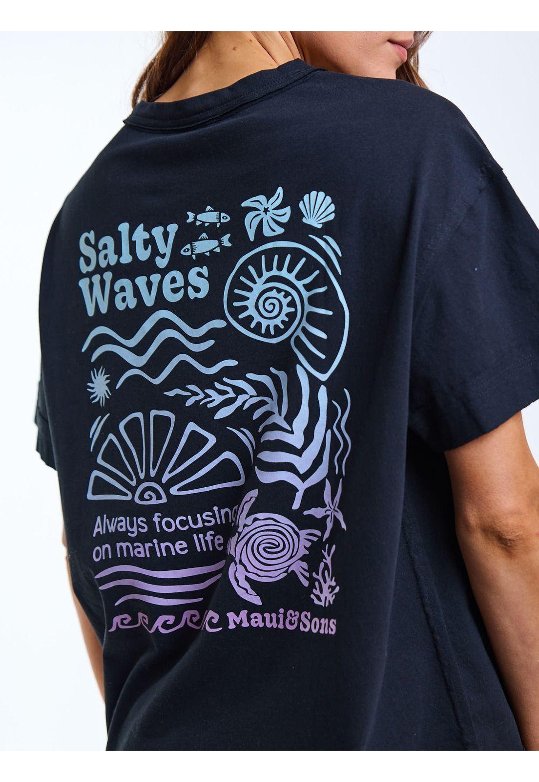 Polera MC Bria Negro Mujer Maui and Sons-3
