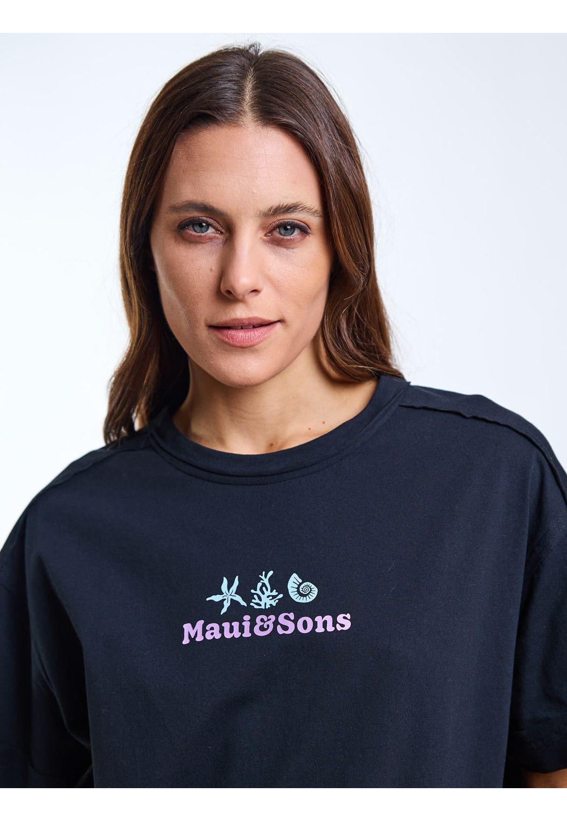 Polera MC Bria Negro Mujer Maui and Sons-4