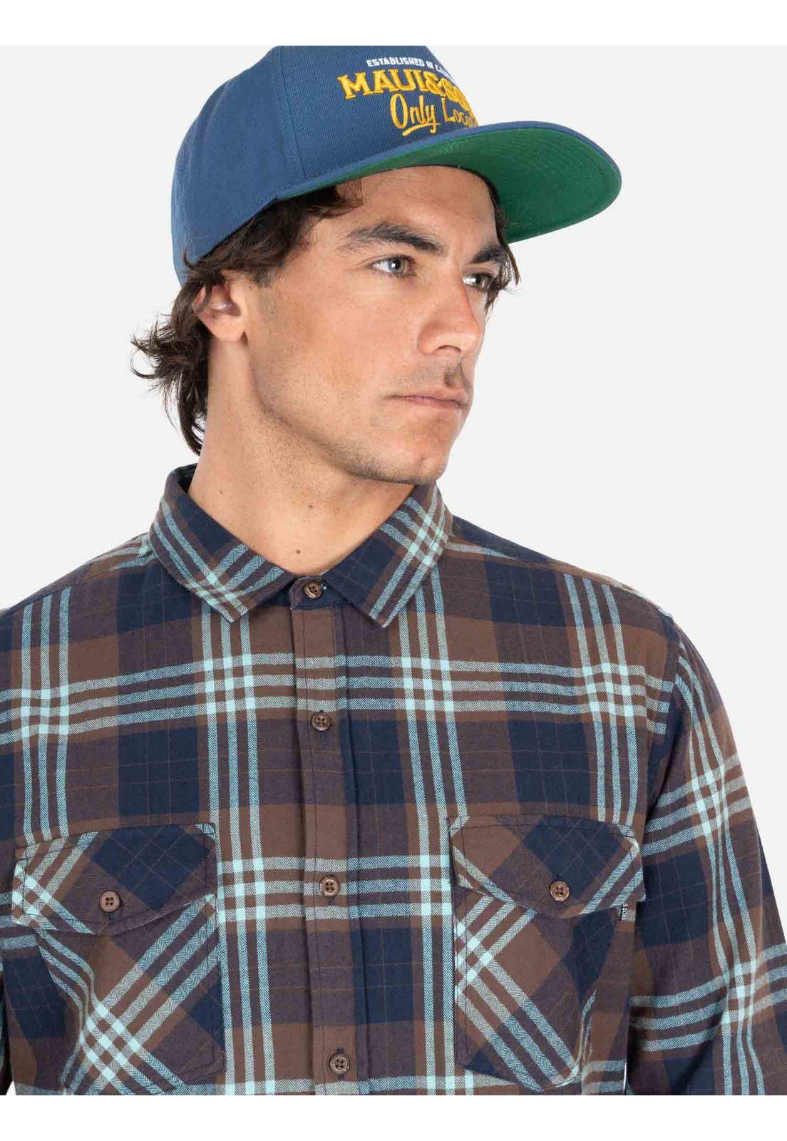 Camisa Query Multicolor Hombre Maui And Sons-2