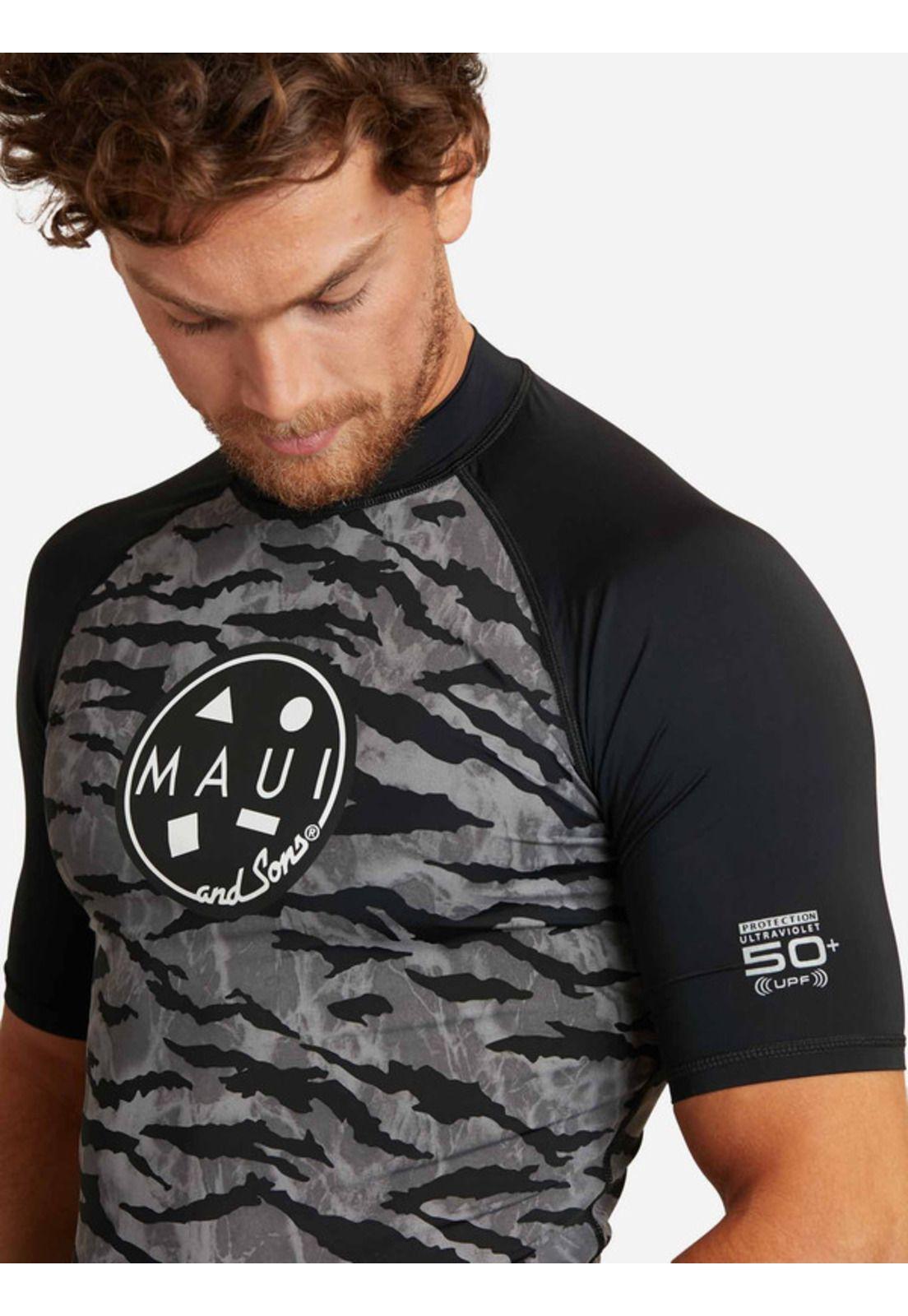 Polera UVP Aloha Sunwear Multicolor Hombre Maui and sons-2