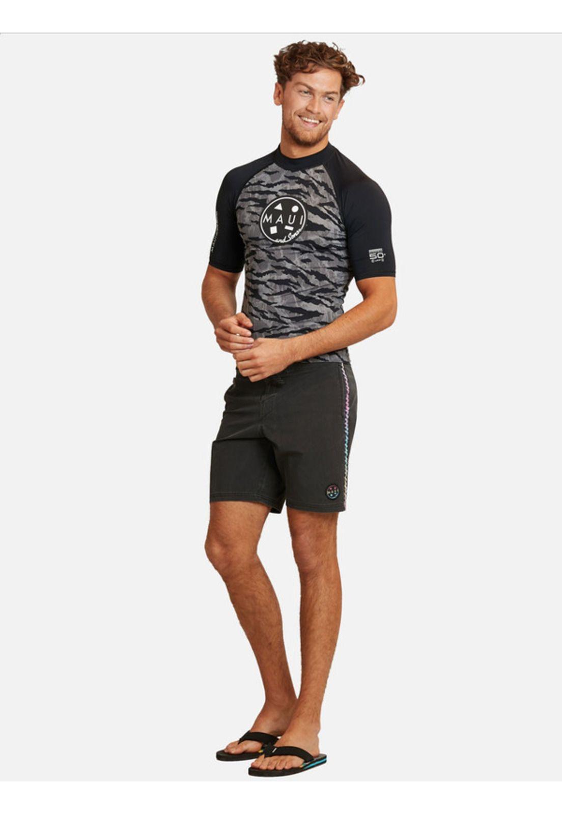 Polera UVP Aloha Sunwear Multicolor Hombre Maui and sons-3