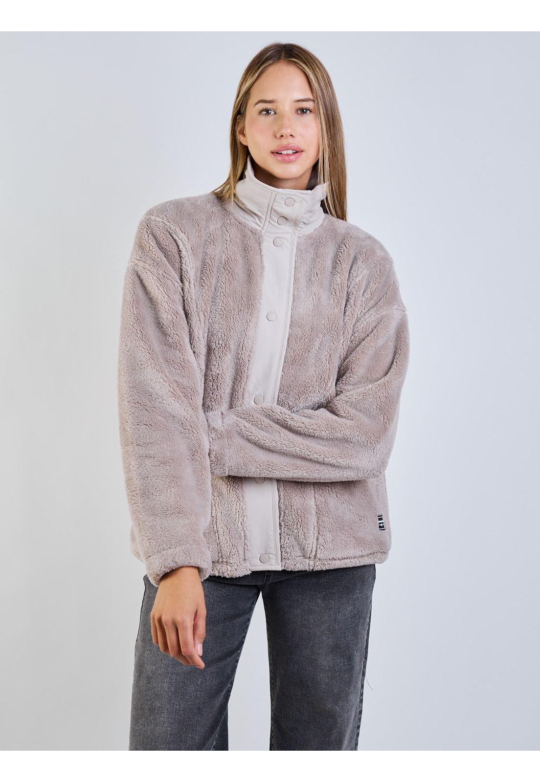 Poleron Pyron Beige Mujer Maui And Sons-8