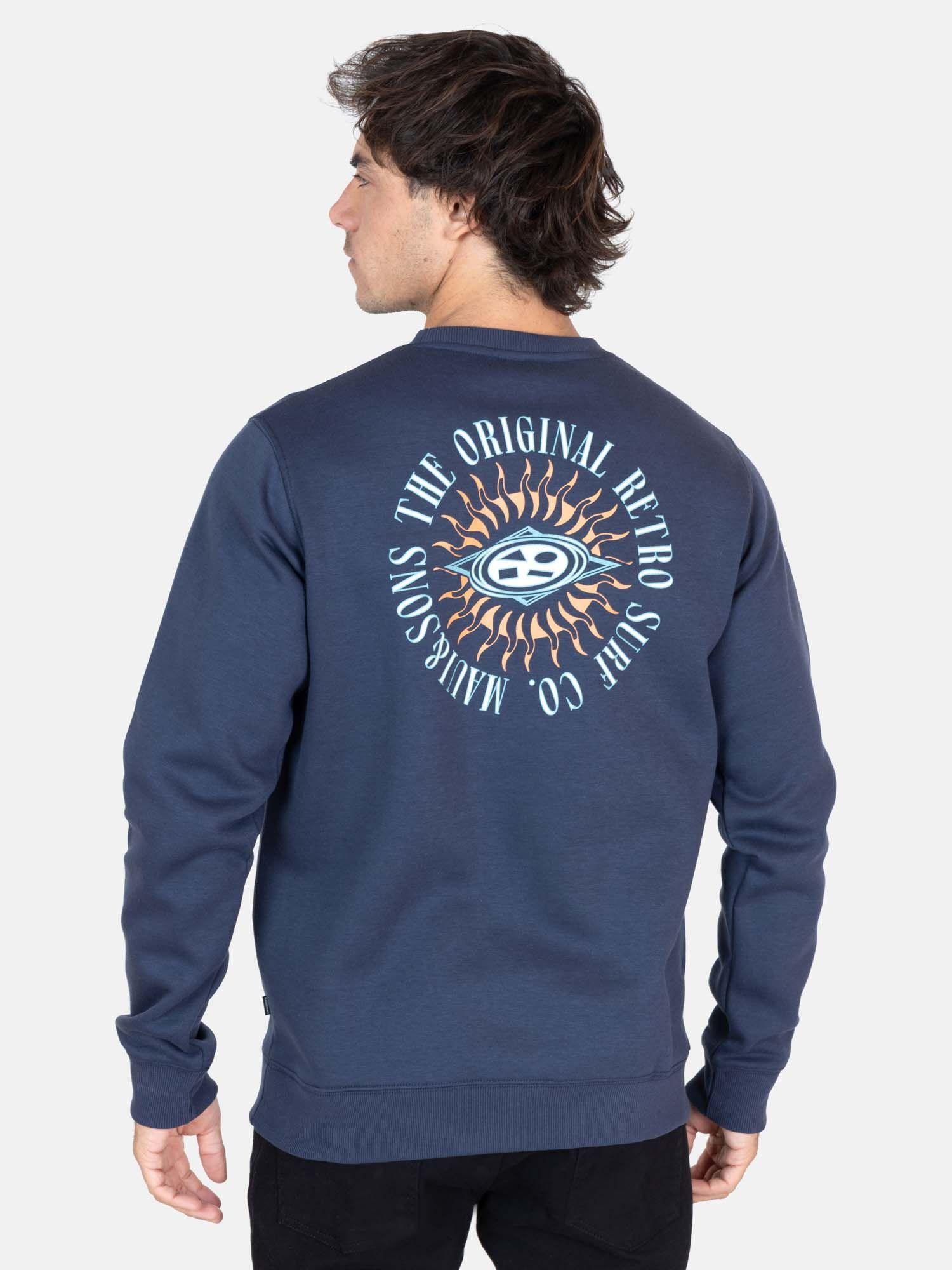 Poleron CR Flamingo Azul Hombre Maui And Sons-1