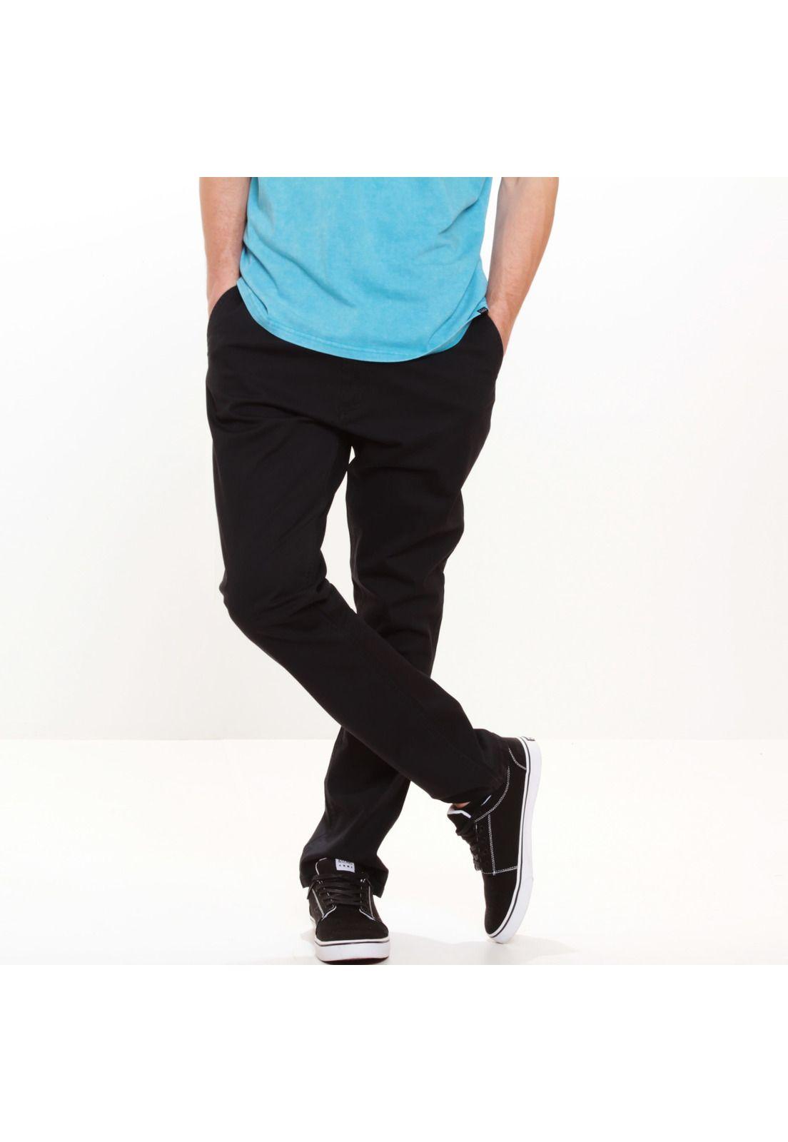 Pantalon Hombre Negro Maui and Sons 5N109-MV20-0