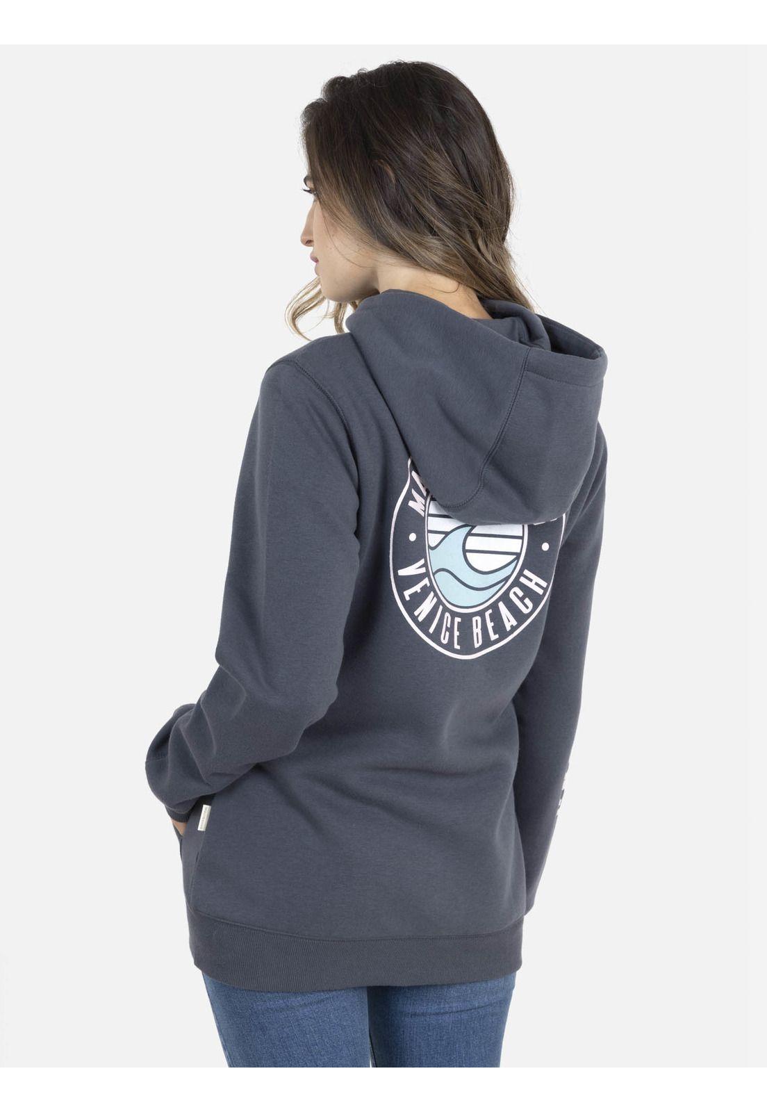 Poleron Mujer LIFE Gris Maui and Sons-1