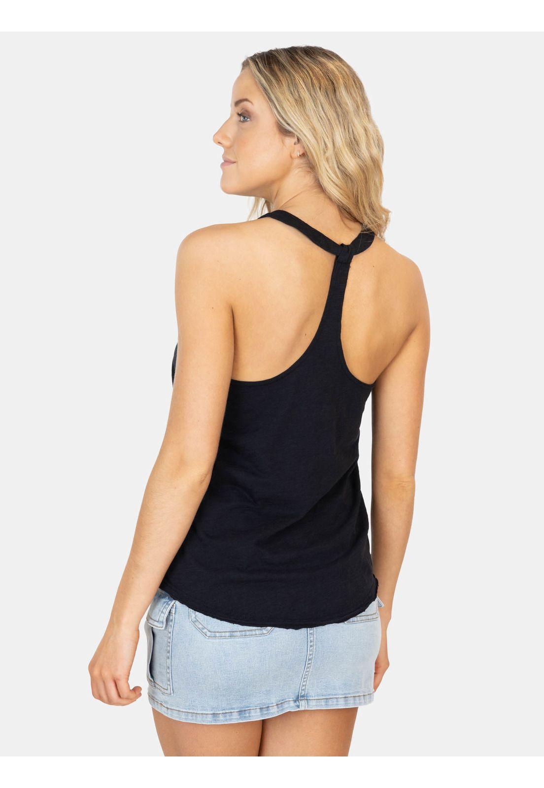 Polera SM Zira Negro Mujer Maui And Sons-1