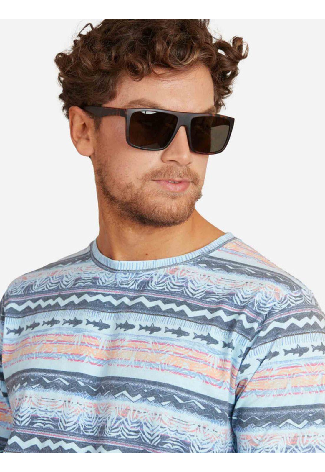 Polera Shark Island Hawaii Hombre Multicolor Maui And Sons-2