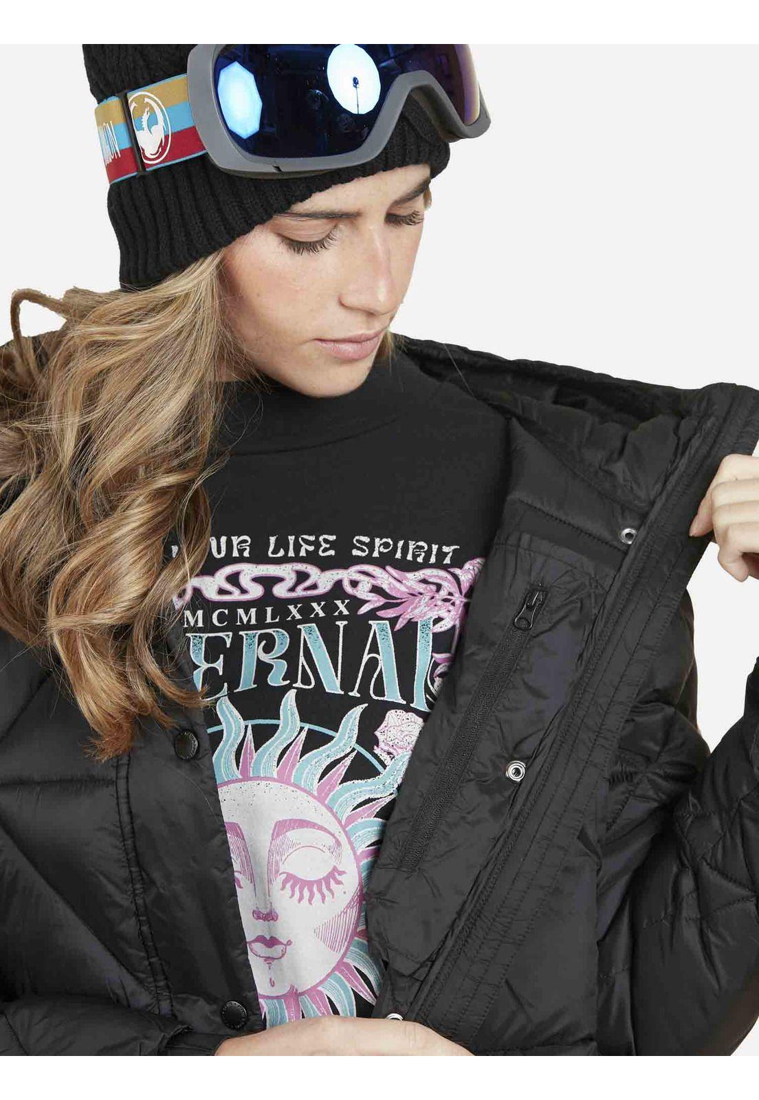 Parka Diamond Mujer Gris Maui and Sons-2