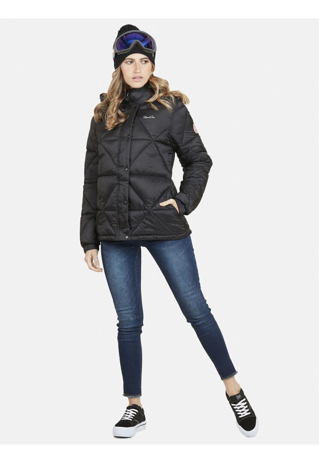Parka Diamond Mujer Gris Maui and Sons-3