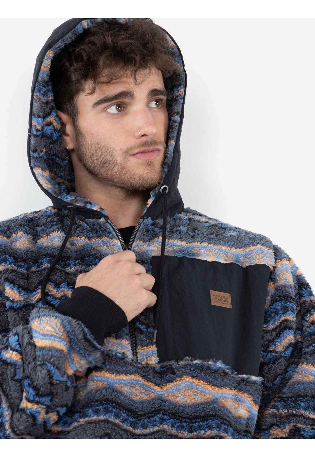 Poleron GRECA NOTDIC Hombre Multicolor Maui and Sons-2