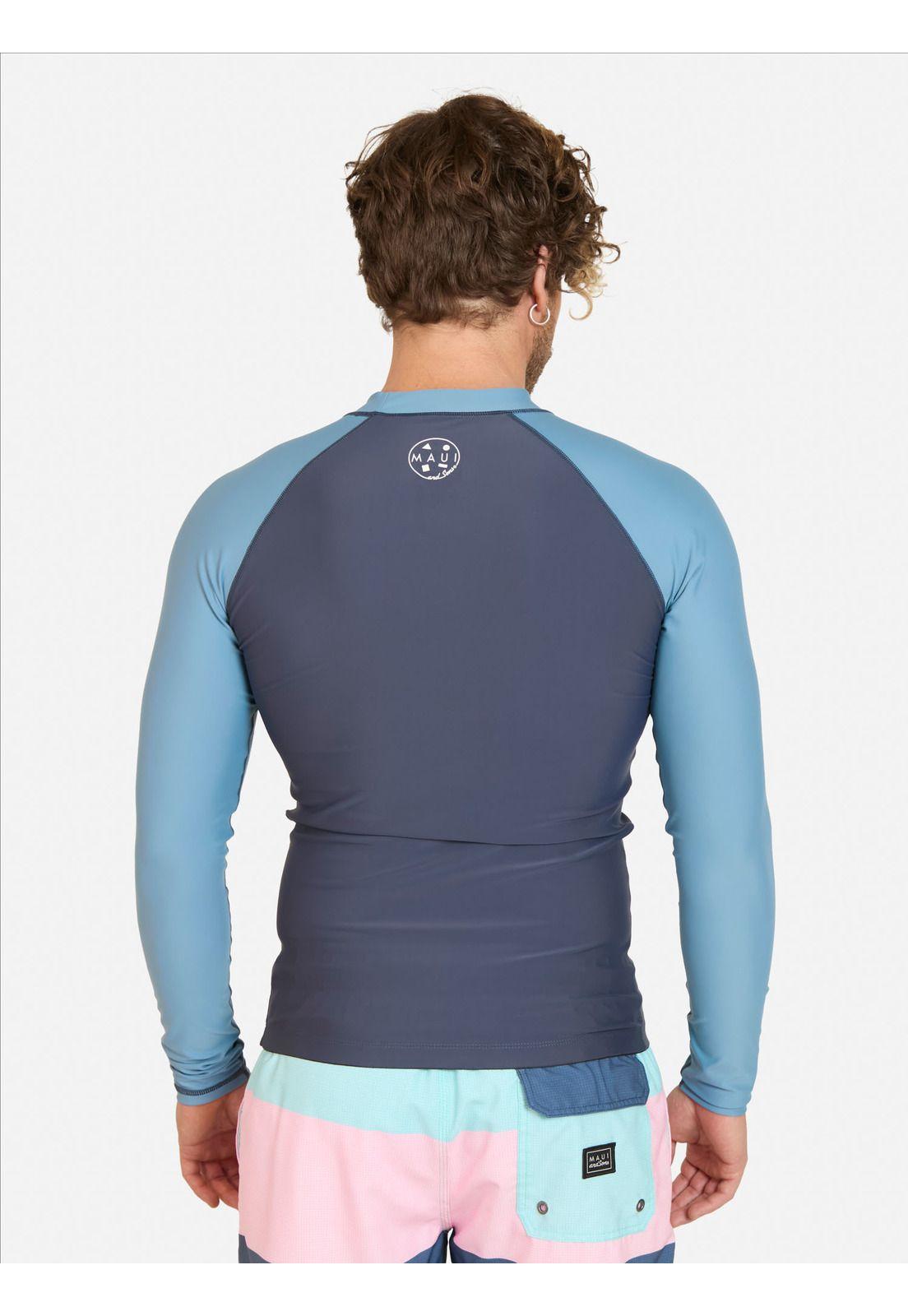 Polera UVP Lokai Azul Hombre Maui And Sons-1