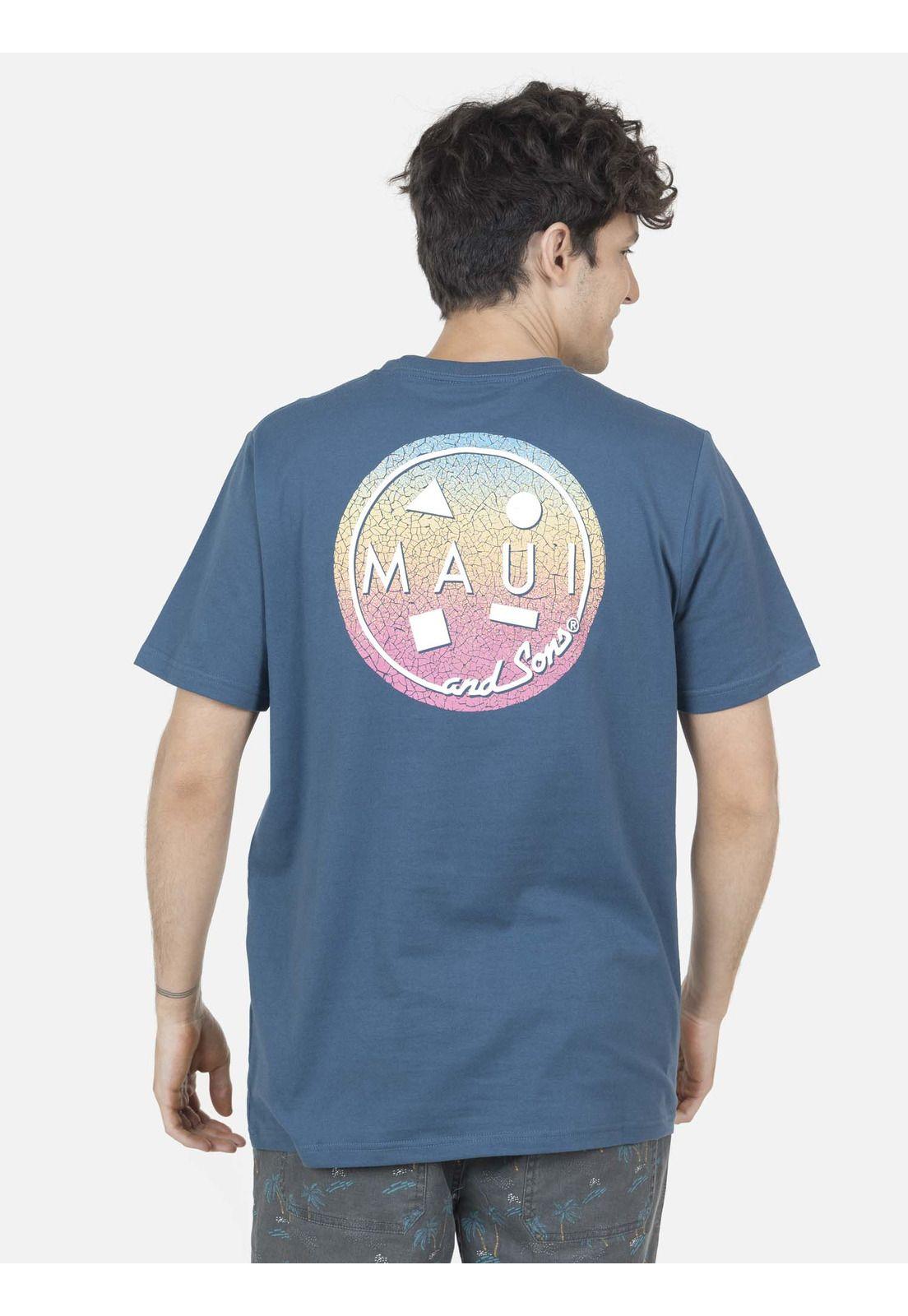 Polera Hombre Azul 5P1014-MV22 Maui And Sons-1