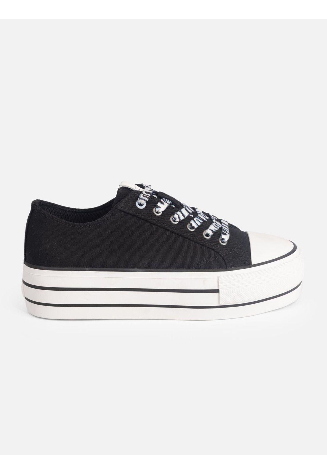 Zapatilla Stellaris Negro Mujer Maui And Sons-2
