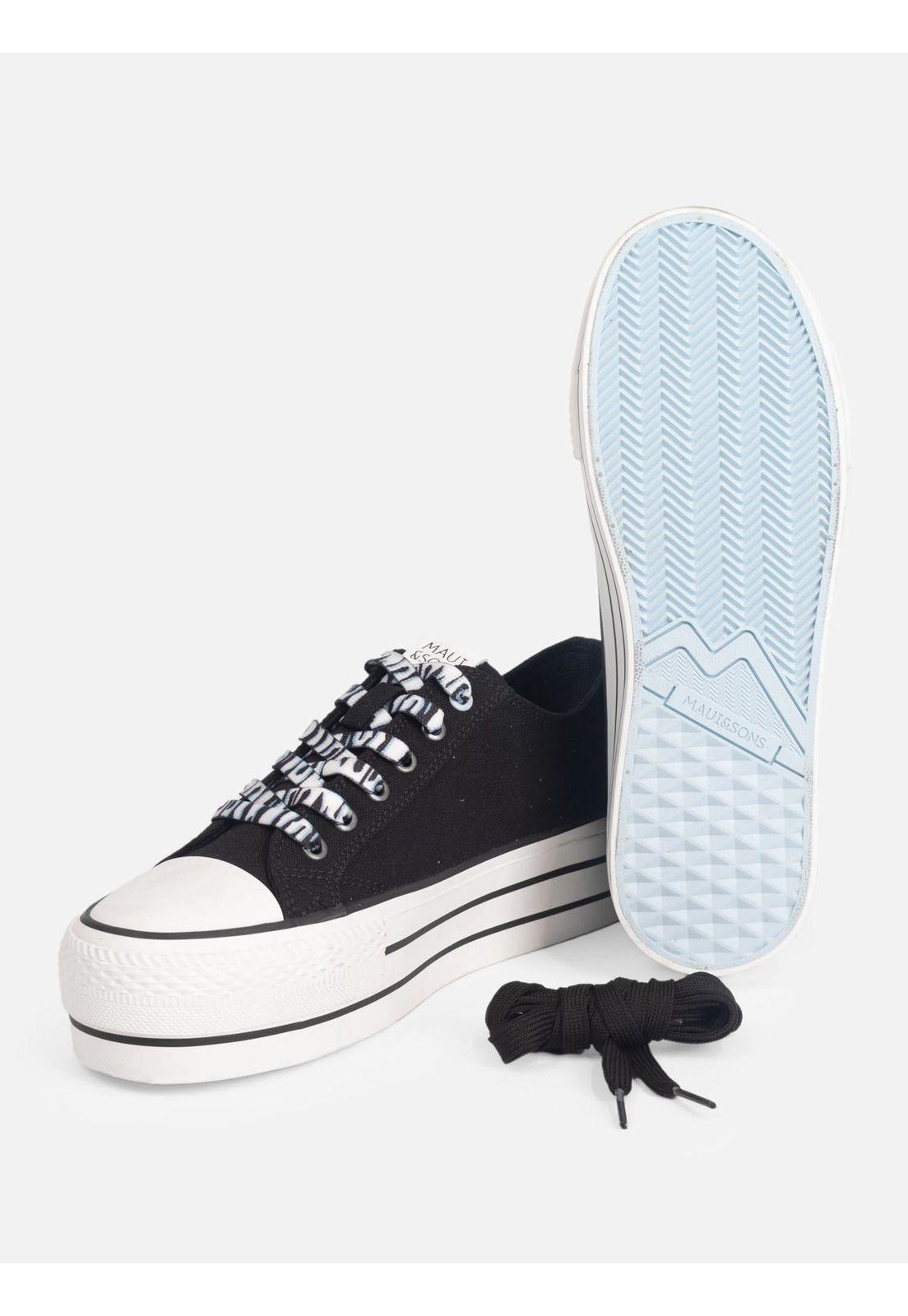 Zapatilla Stellaris Negro Mujer Maui And Sons-6
