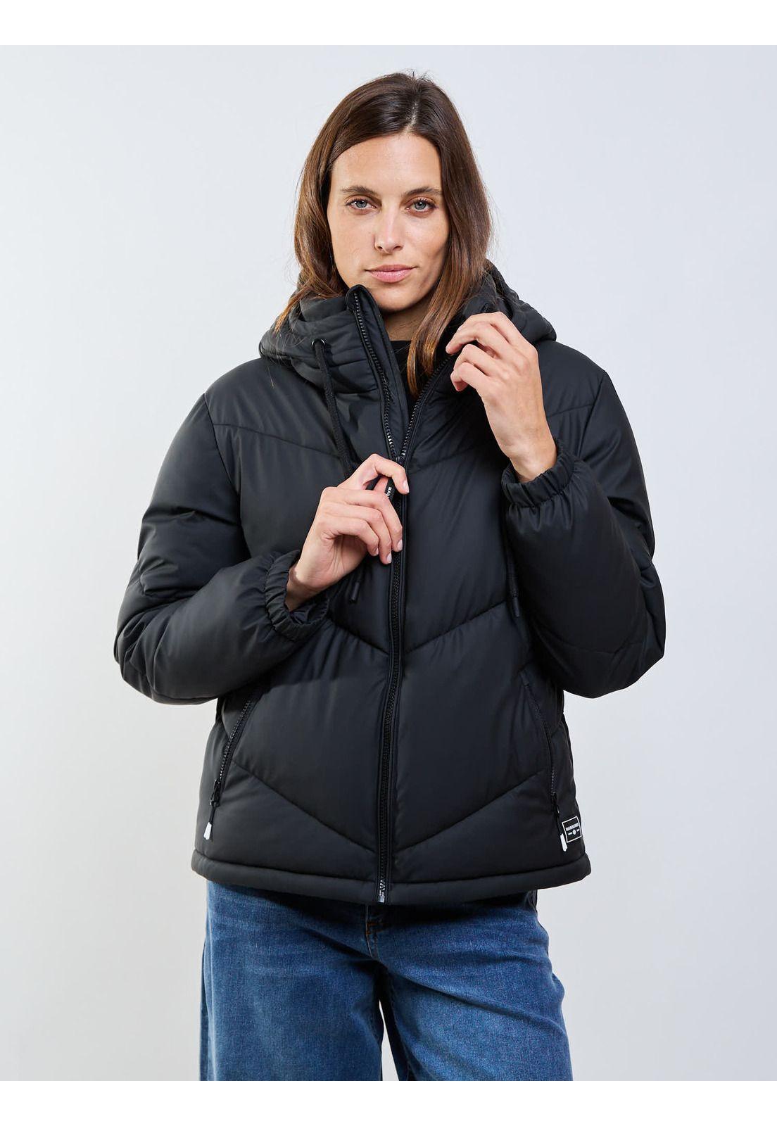 Parka Almondine Negro Mujer Maui And Sons-0
