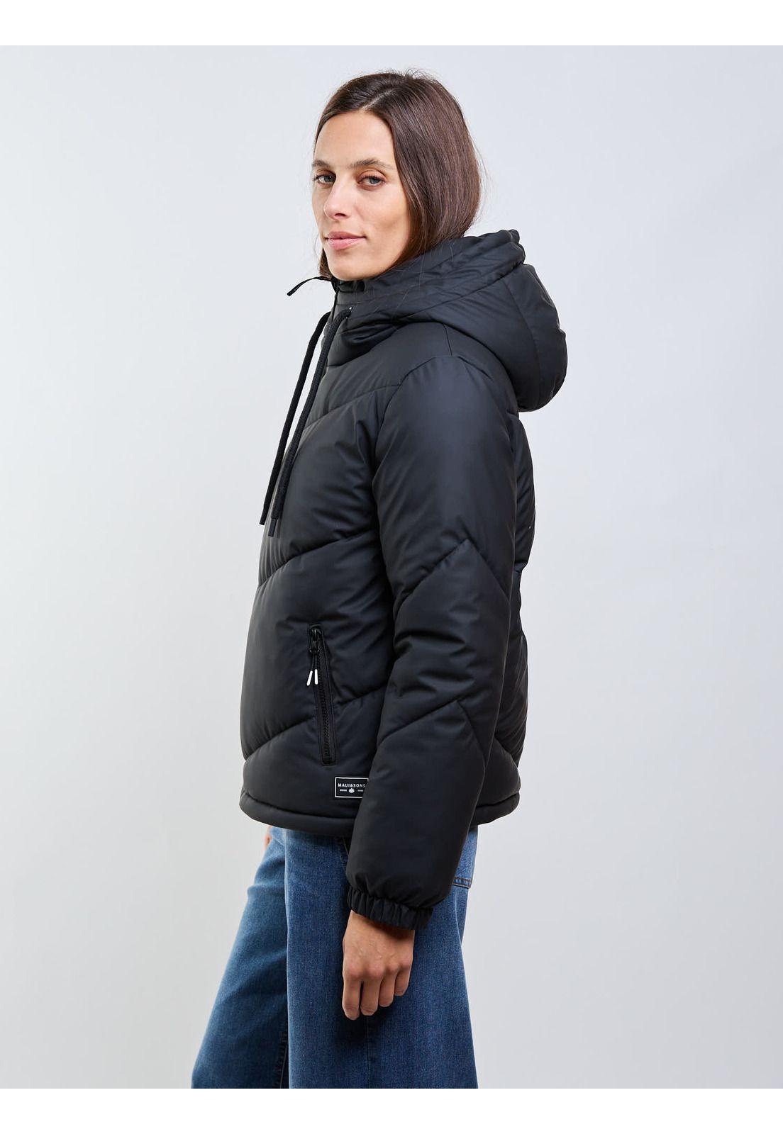 Parka Almondine Negro Mujer Maui And Sons-2