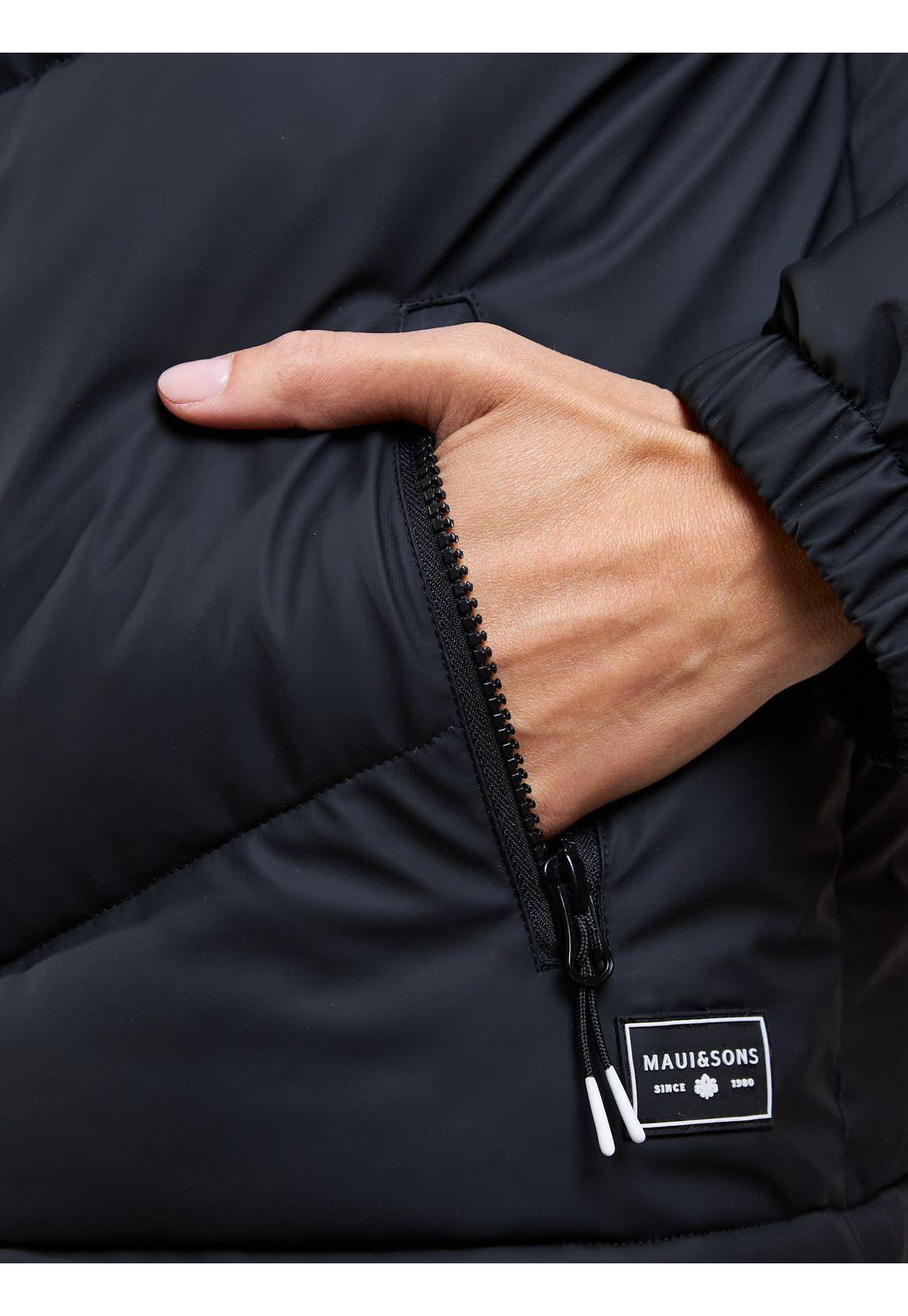 Parka Almondine Negro Mujer Maui And Sons-5