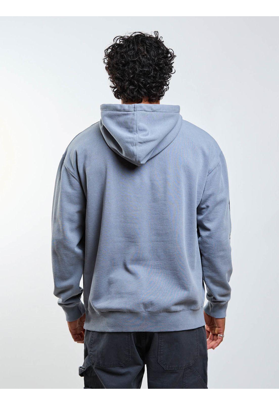 Poleron Canguro Seek Gris Hombre Maui And Sons-1