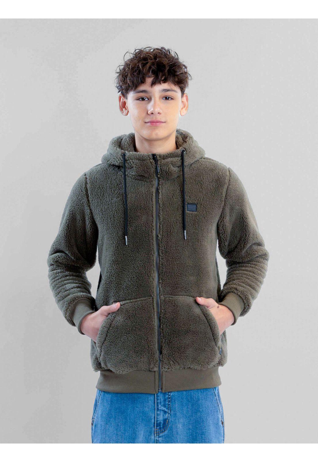 Poleron Chiporro Aerial Verde Infantil Maui And Sons-0