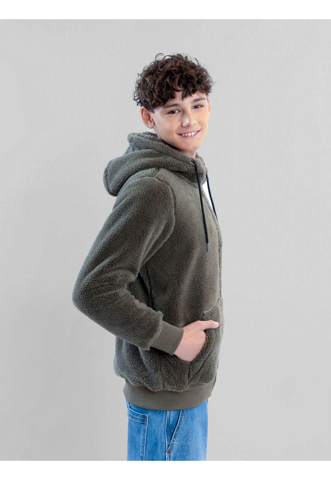 Poleron Chiporro Aerial Verde Infantil Maui And Sons-1