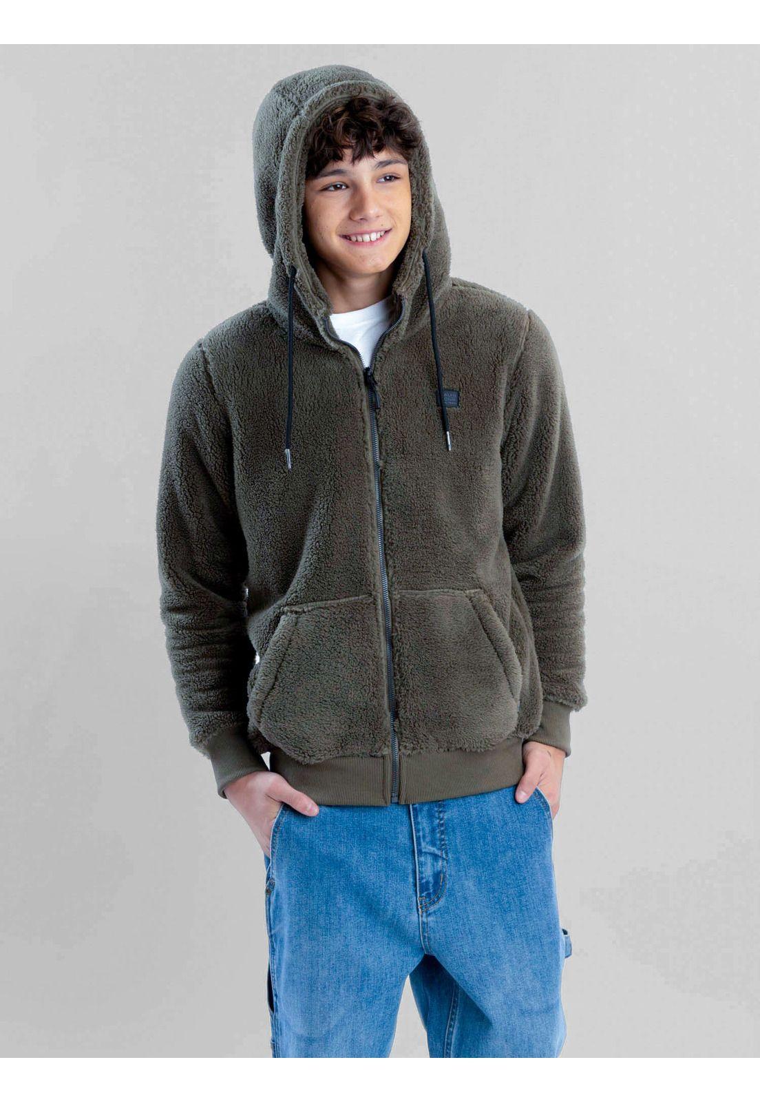 Poleron Chiporro Aerial Verde Infantil Maui And Sons-5