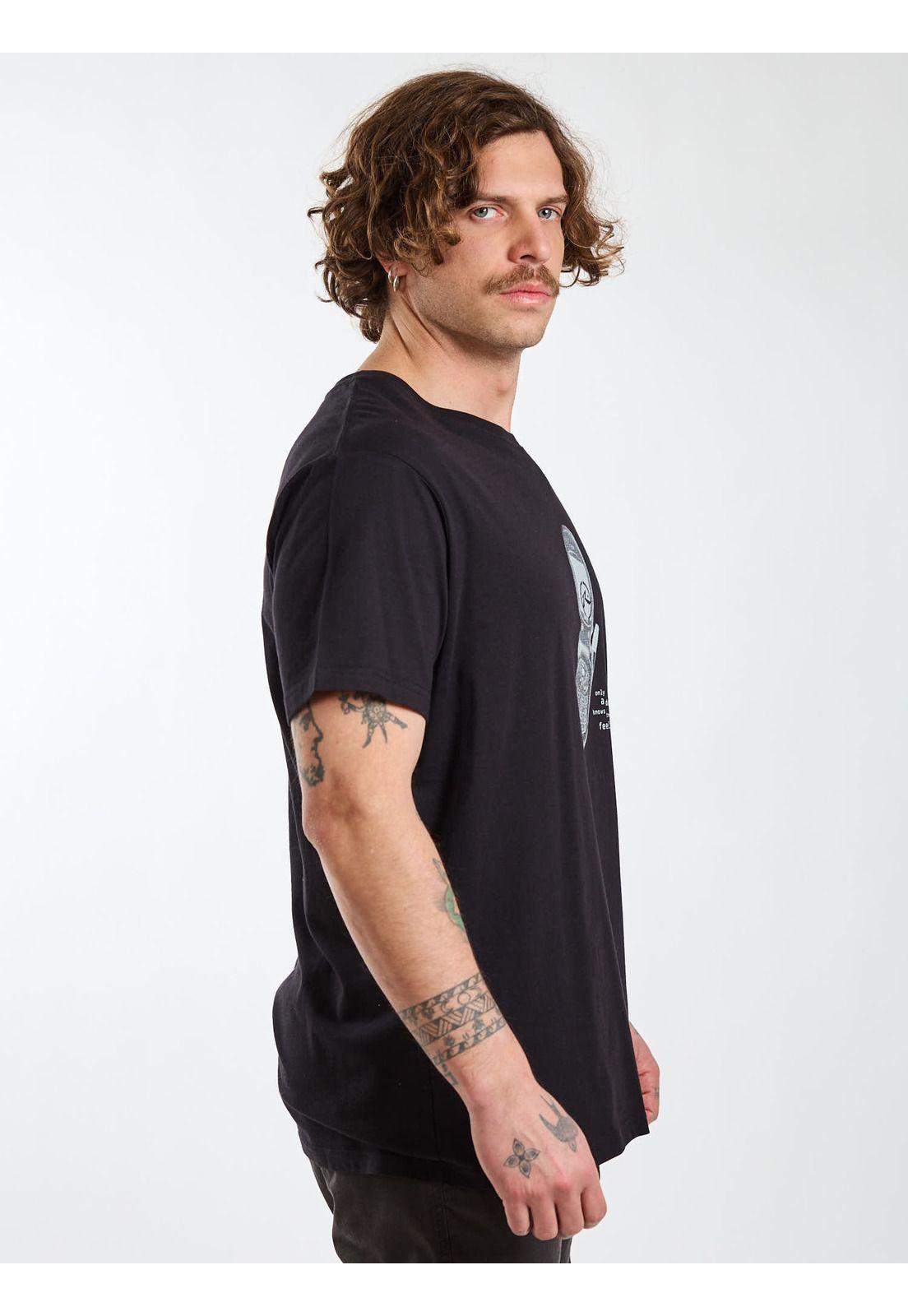 Polera MC Reef Negro Hombre Rusty-2