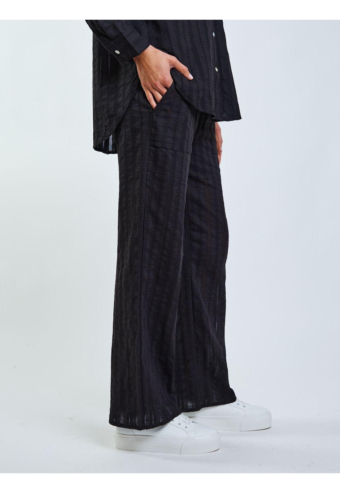 Pantalon Chill Negro Mujer Maui and Sons-1
