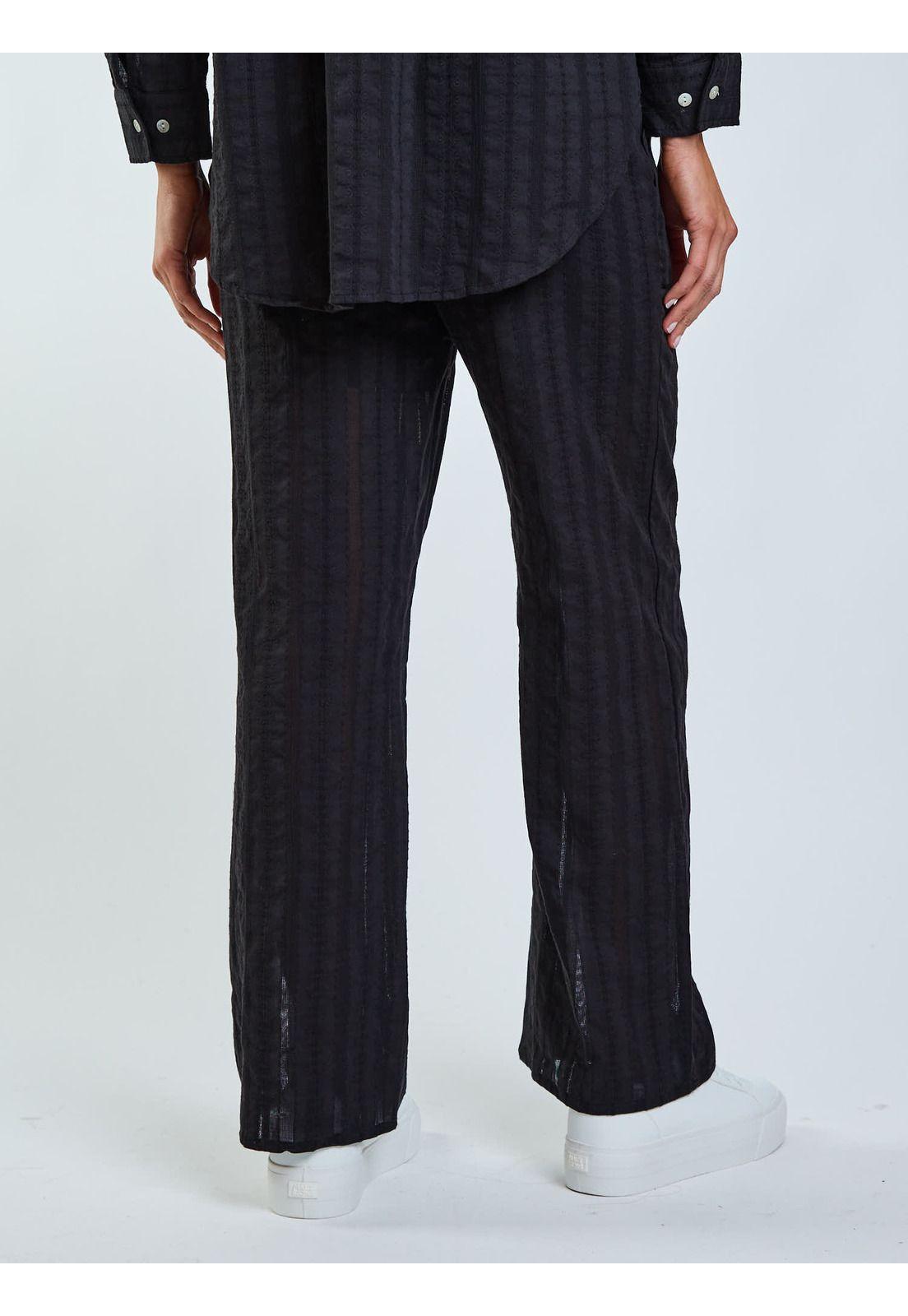 Pantalon Chill Negro Mujer Maui and Sons-2